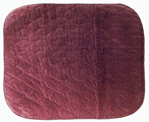 ComfortCare Incontinence Protection Chair Pad 1 Litre  Burgundy