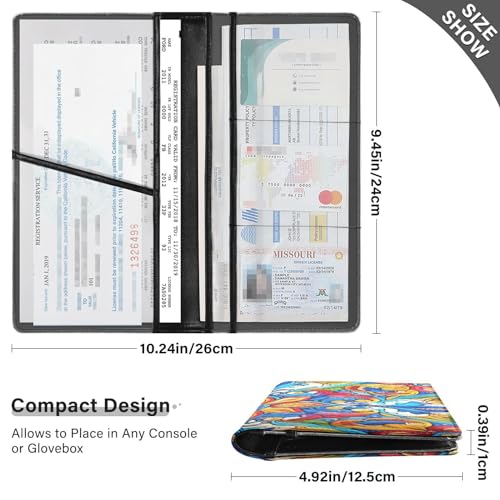 Organizador de Documentos para Auto Multicolor miniatura 3