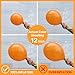 PartyWoo Orange Balloons 50 pcs 5 Inch Small Mini Fall Tangerine Autumn Latex Balloons for Thanksgiving Halloween Little Cutie Wedding Baby Shower Birthday Graduation Party Decorations Orange-Y9