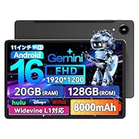 Amazon.co.jp: Alphawolf LPad3A Android 15 タブレット 11インチ Wi