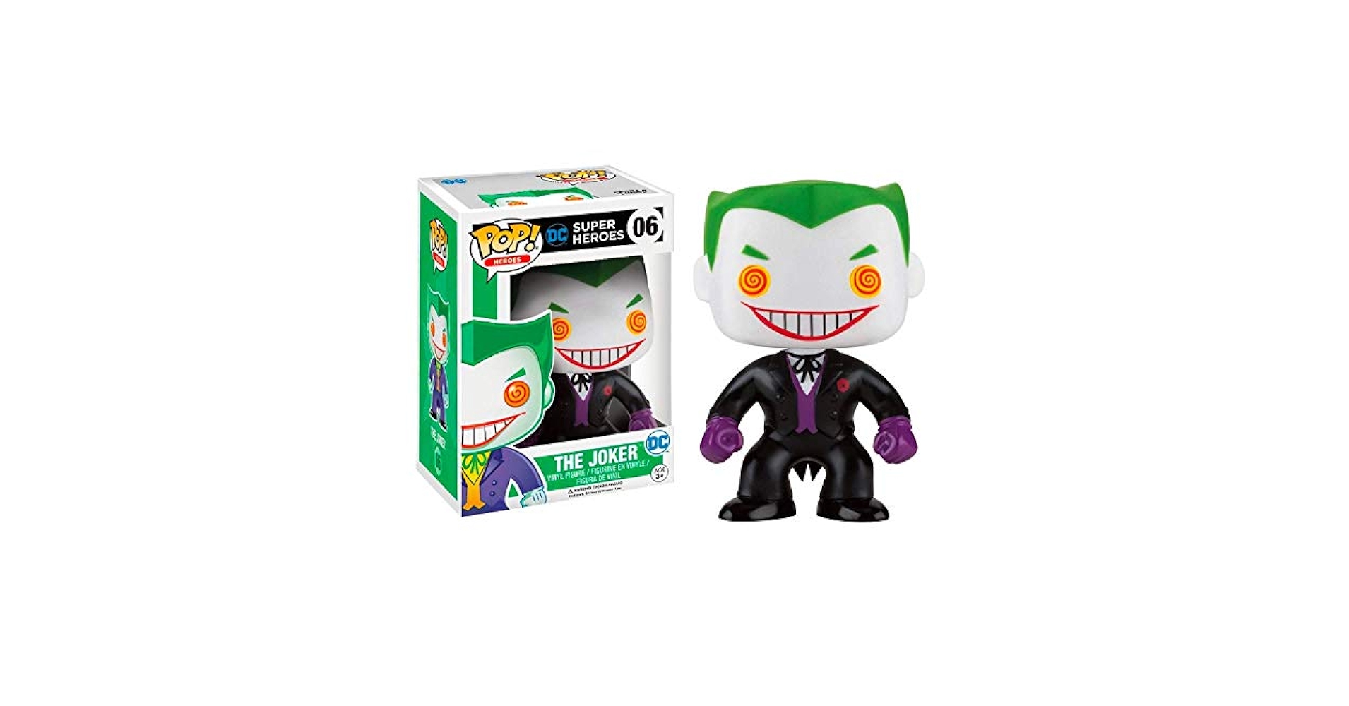 アメコミ Funko Pop Joker Amazon.com: Funko POP Heroes Joker 1966 Vinyl Figure : Toys