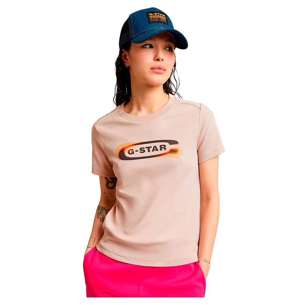 G-Star Damen Old Skool Logo Top