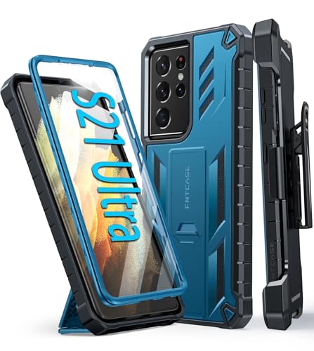 Coque Samsung S21 Ultra robuste antichoc protege contre chutes avec clip