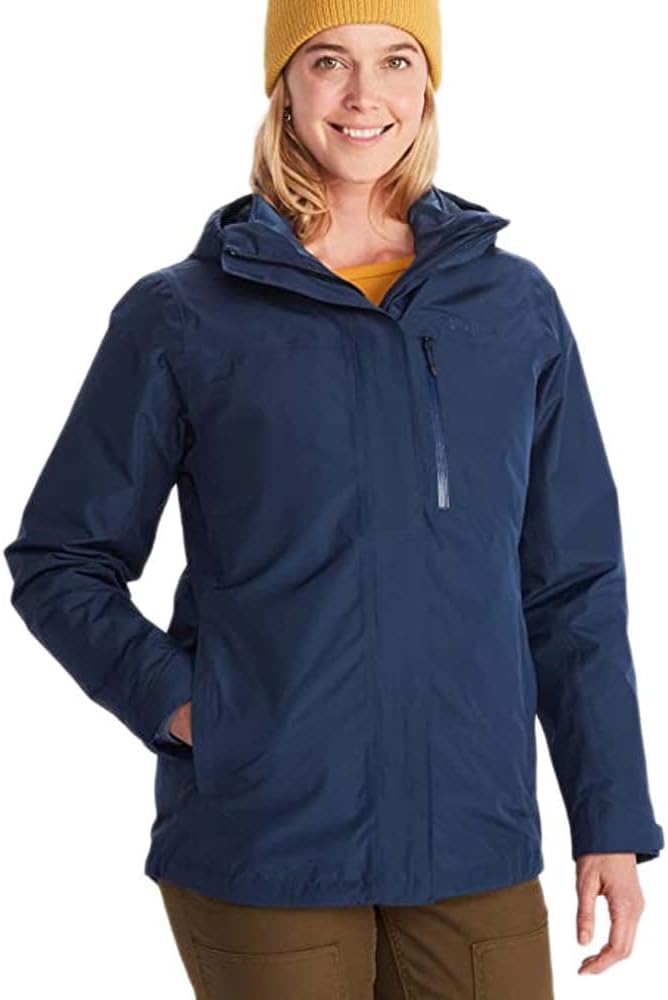 MARMOT Women's Ramble 3-in-1 Component Jacket - Recycled Waterproof Shell with Hood and Removable Insulated Thermal R Liner - Image 2