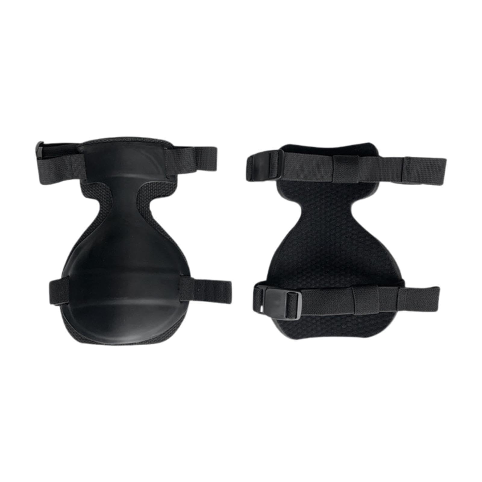NIVAA 2Pcs Knee Pads Athletes Versatile Knee Braces for Gym Sports Training Hiking Black-image-47