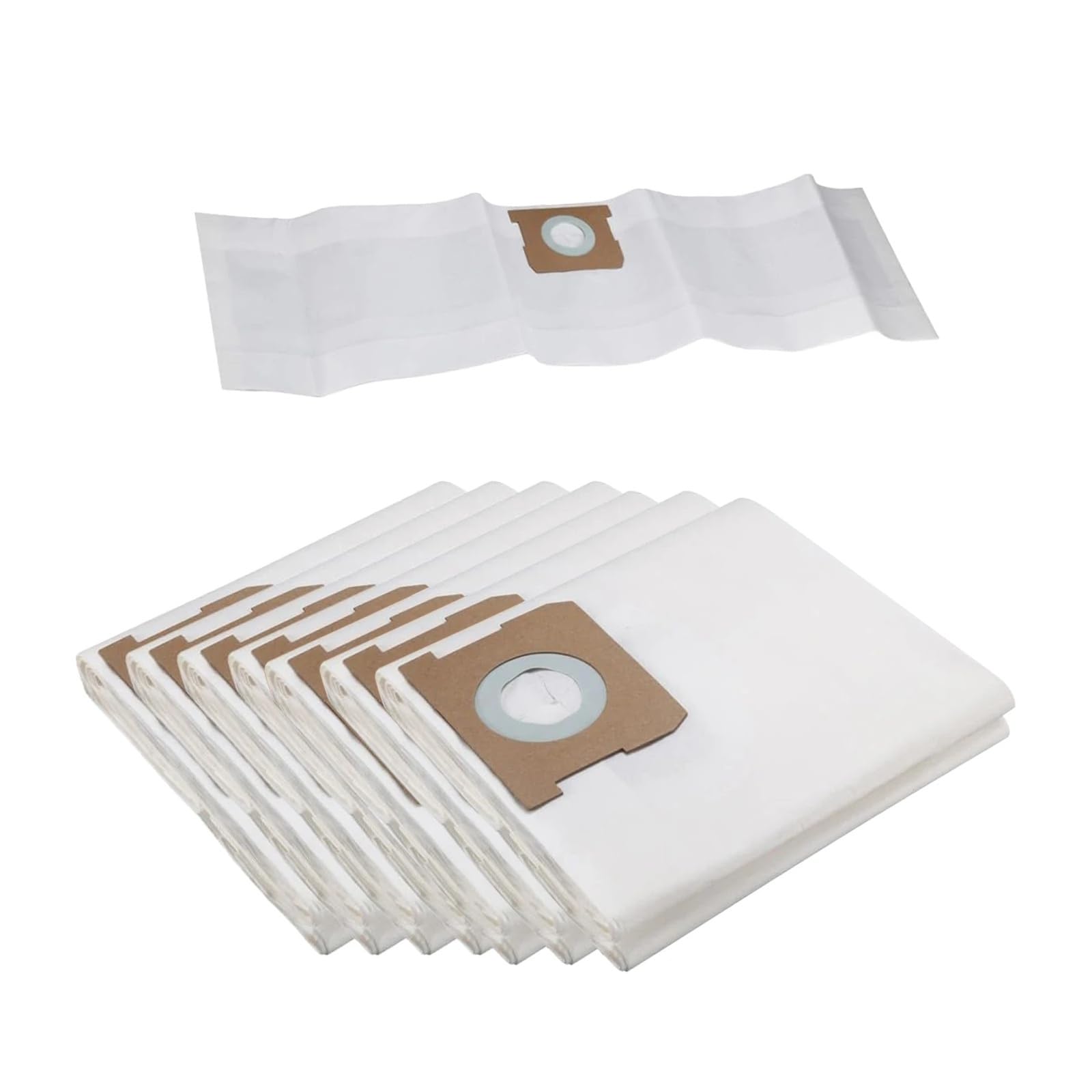Sacs d'aspirateur pour Karcher WD1 MV1, lot de 8 filtres en papier compacts