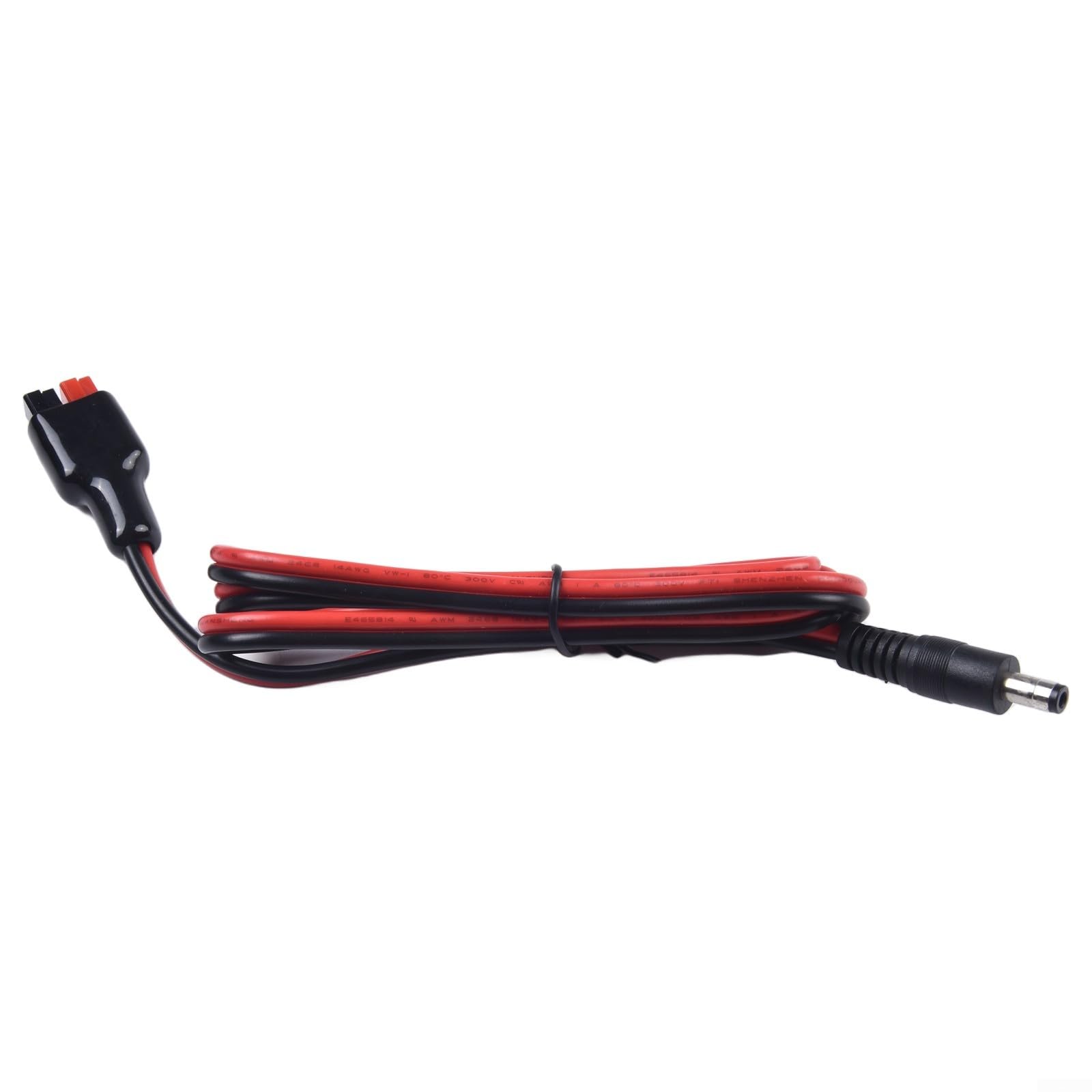 Cavo adattatore da pannello solare a CC 5,5 x 2,5 mm, compatibile con connettori, filo in PVC 14AWG, lunghezza 1 m, 12-24 V 18 A per camper e Indust