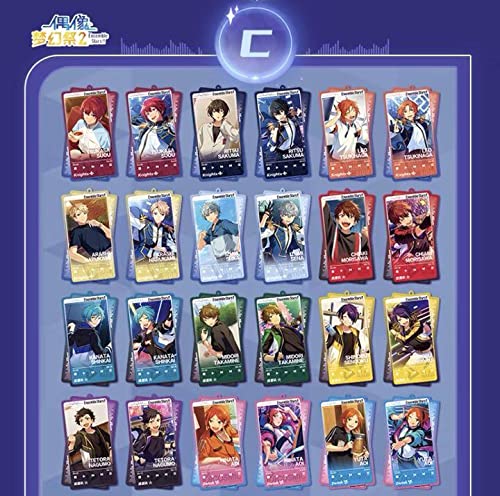 あんスタ 4箱セット あんスタ　中国限定　両面アクキー　ABCD 中国 薫 両面アクキー ストラップ