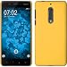 Produktbild PhoneNatic Case für Nokia 5 Hülle gelb gummiert Hard-case für Nokia 5 + 2 Schutzfolien
