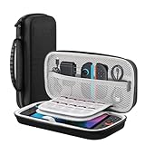 【令和7年新登場】Switch2対応 ケース スイッチ ケース 保護カバー 収納バッグ 防塵 防汚 耐衝撃 ナイロン素材 全面保護型 消臭 大容量 旅行用 キャリングセット 小物収納可 持ち運び便利 ゲームカード20枚 Carrying Case for スイッチ2 ブラック