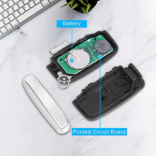 Boîtier de clé 5 boutons Land Rover Discovery 4 pour remplacer une coque télécommande usée - 2