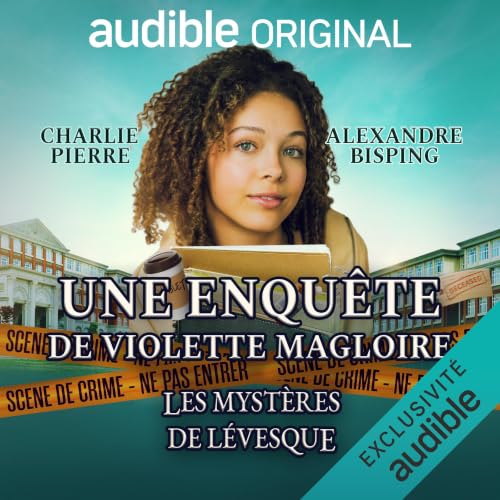 『Une enqu&ecirc;te de Violette Magloire, Les myst&egrave;res de L&eacute;vesque』のカバーアート