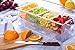 Pikanty | 4-Compartment Chill & Serve Condiment Caddy with Revolutionary Ice Base | Spacious, Hygienic, and Durable for All Events | Made in USA