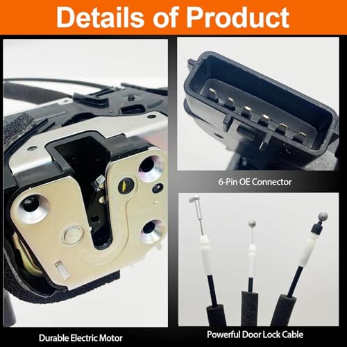 Image of Door Lock Actuator Compatible with 2015-2021 Murano Front Left Driver Side