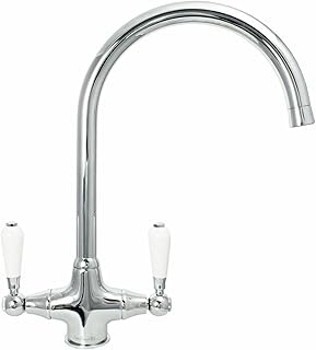 Reginox Elbe Chrome Traditional Twin Lever Ki...,