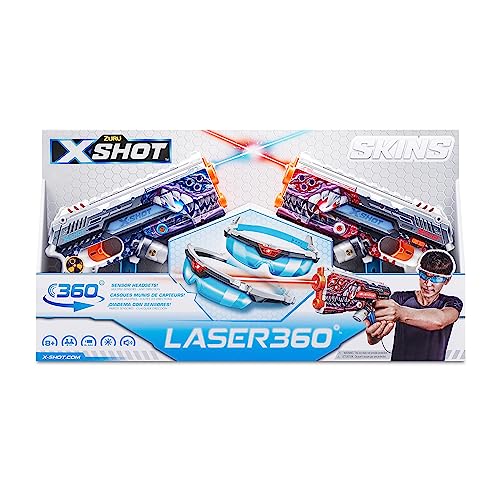 Xshot Skins Laser 360 pistolet anti triche avec capteur infrarouge