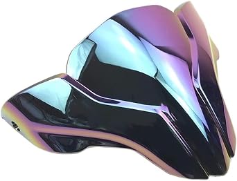 Windshield Spoiler Motorcycle WindScreen Screen Double Bubble Windshield for Pulsar NS200 NS 200 200NS Protector Accessories Black Iridium