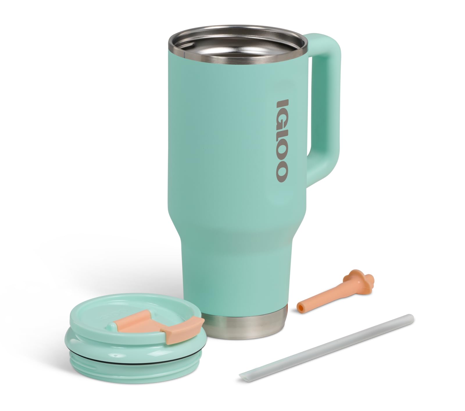 Igloo Tazza Termica Travel Mug 32 - Acciaio Inossidabile, Isolamento Doppia Parete, 0,95 L, Bianca