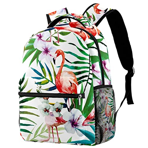 Sac à dos de voyage peint à la main pour filles et garçons avec porte-bouteille intégré