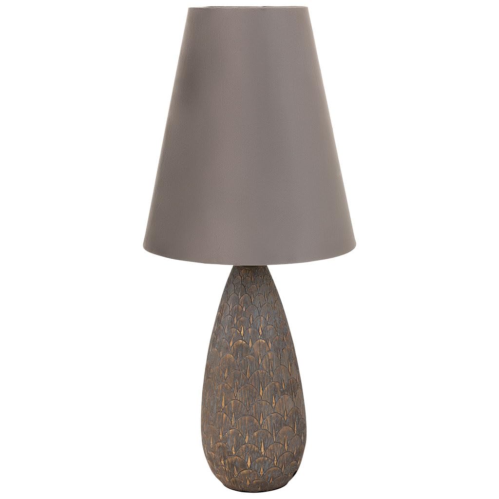 WANDERLUST DECO Lámpara de Mesa de poliresina Dorada