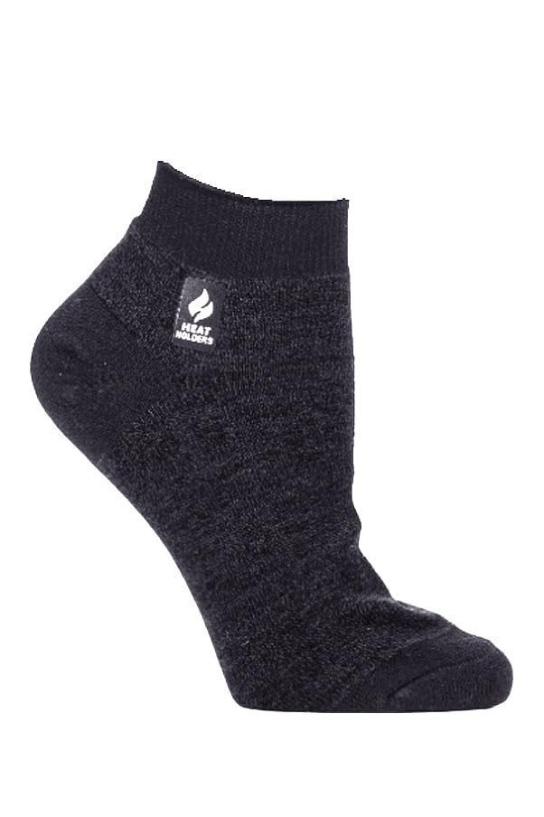 HEAT HOLDERS Women's Maya ULTRA LITE® Ankle Socks Black/Women's 5-92