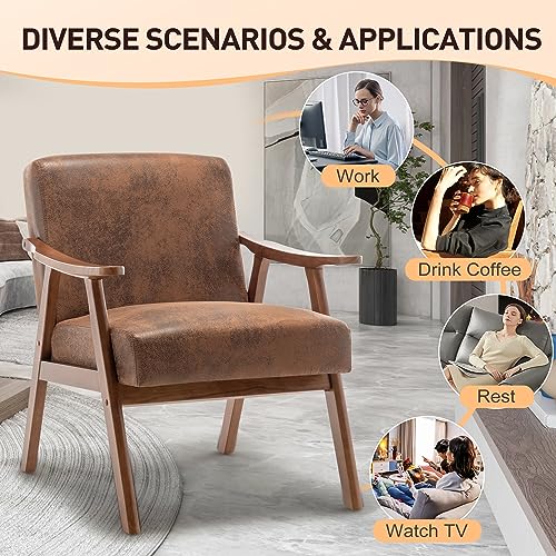 Sillón Plegable Tela Tech Marrón miniatura 6