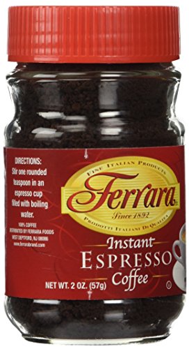 Ferrara Instant Espresso Coffee 2 Oz #TOP2