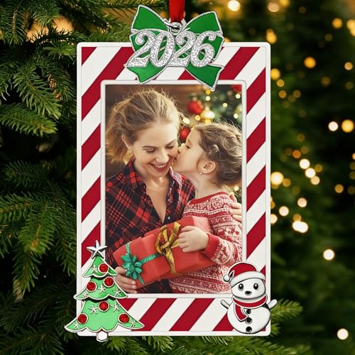 Brightwood Red Photo Ornament