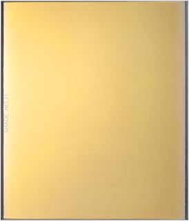 HARFINGTON Welding Lens 5.24" x 4.5" Shade 11 Glass Replacement Welding Lenses Darkening Filter Plates for Welding Helmet, Gold Coated Filter Glass