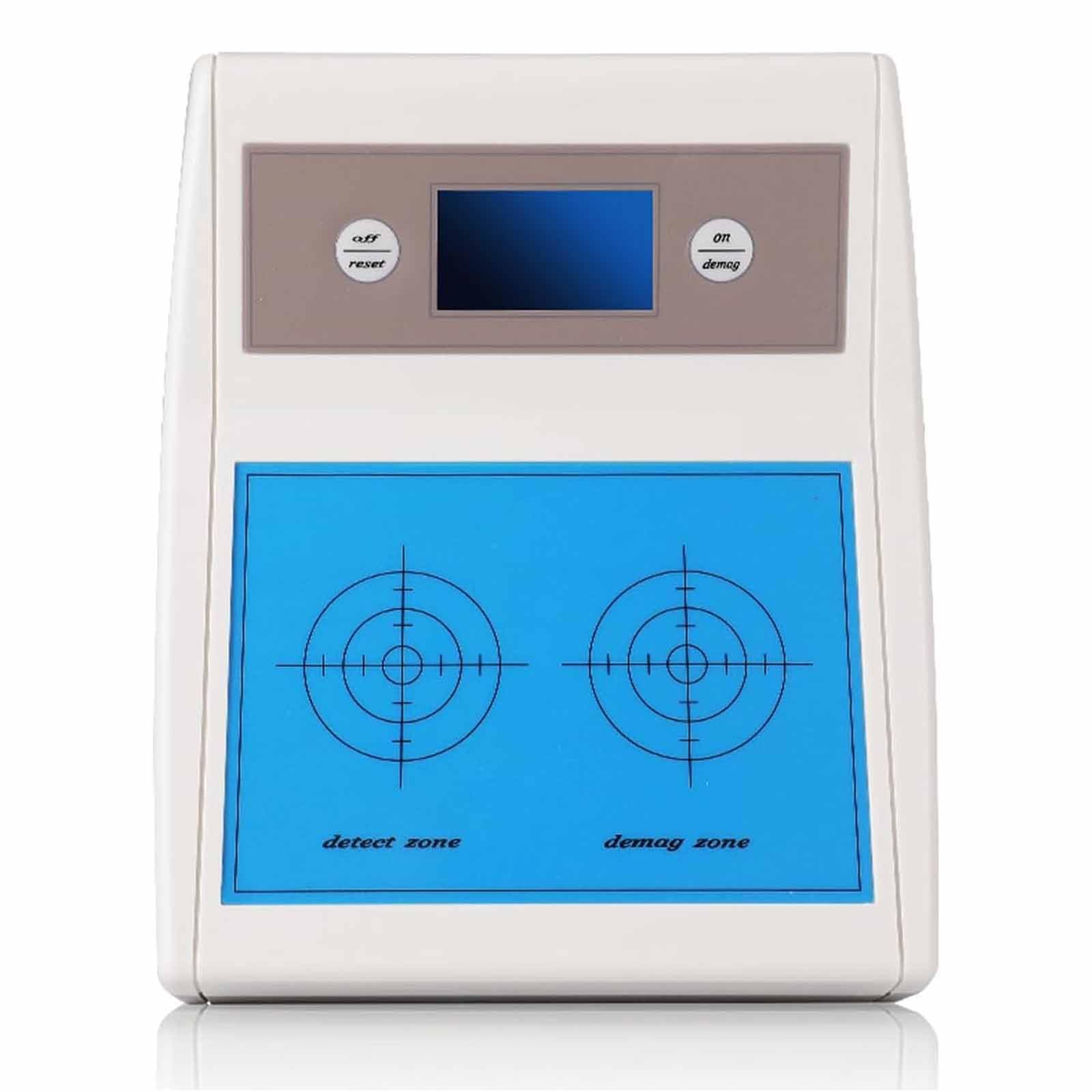 MObyat Smagnetizzatore Elettrico per Orologi, Rilevatore di Magnetismo Professionale con Display LCD, Funzionamento Rapido Tramite Pulsante, Magnetizzazione Rapida in 5 Secondi, per Casa E Studio.