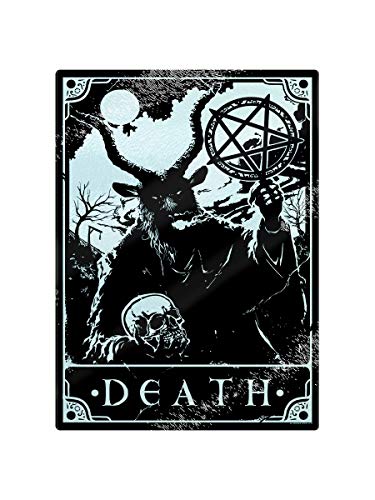 Preisvergleich Produktbild Deadly Tarot Death Hackbrett Schwarz 28.5x39cm