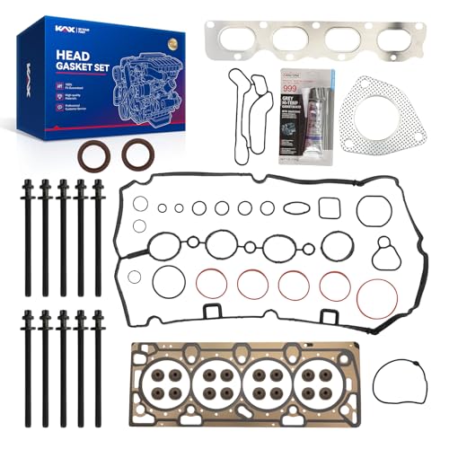 Image of KAX Engine Cylinder Head Gasket Set Compatible with Chevrolet Cruze 2011-2015, Trax 2015-2016, Buick Encore 2013-2016, Sonic 2012-2016 1.4T, Head Gasket Kit, OE# HS26516PT1