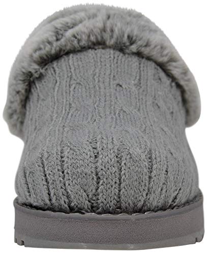 Skechers Skechers BOBS Women's Keepsakes Delight Slipper, Grey, 7 W US