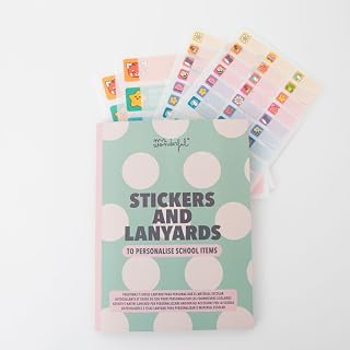 Mr. Wonderful - Adesivi e nastri lanyard per personalizzare ancora gli accessori per...