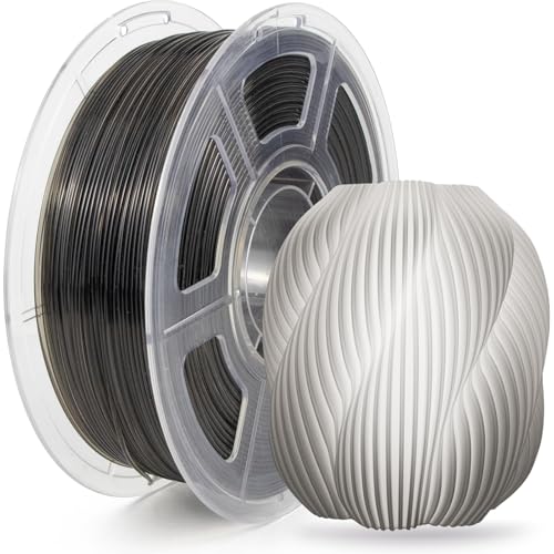 Image of 3D Printer PLA Transparent Dark Gray 100mm /s for Bambu Lab AMS,AMSLite