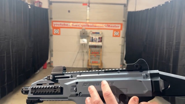 Watch Demo - FPS Test - OLENOL CZ SCORPION EVO Gel Ball Blaster on