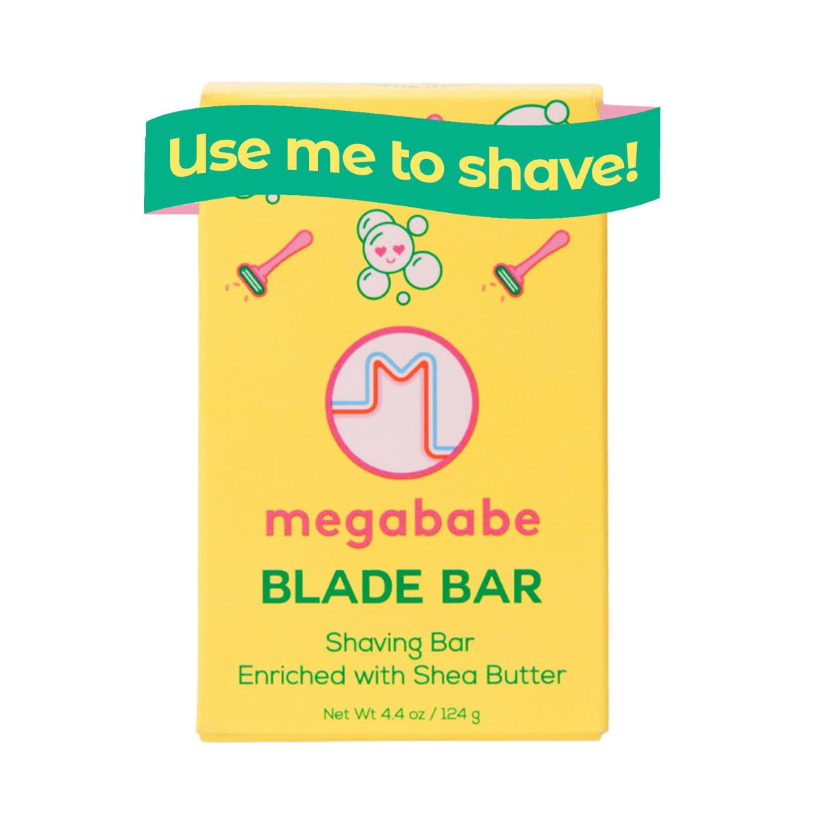 Blade Bar | Shaving Bar Enriched with Shea Butter | Hydrating for All Skin Types | 4.4 oz