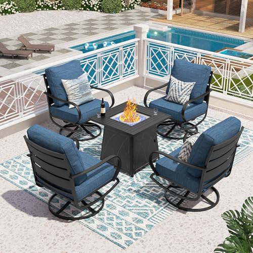 PHI VILLA 5 Piece Patio Furniture