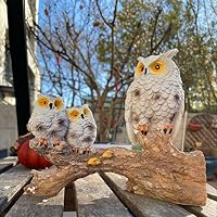 Amazon.co.jp: フクロウ 置物 オブジェ 北欧 F ふくろう 梟 リアル
