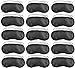 SKEMIX Pack of 40 Eye Mask Shade Cover Blindfold Night Sleeping, with Nose Pad, Blindfold Game Games Relax Cover Black