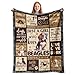 Gkyuobaly Fathers Day Blankets for Beagles Lovers,Beagle Gifts,Beagles Lover Gifts,Gifts for Beagle Lovers,Beagle Gifts for Women Men,Beagle Mom Dad Gifts,Beagle Blanket for Fathers Day 50" x 60"
