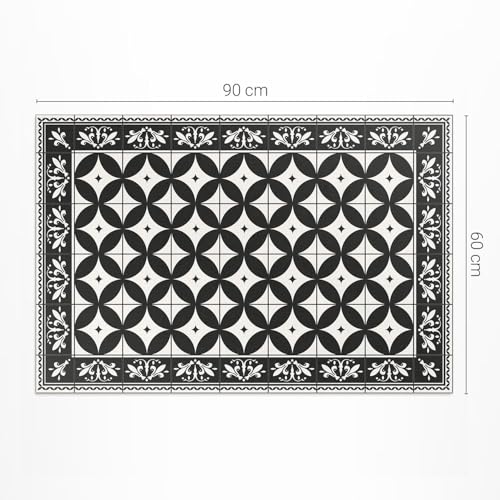 Tapis d'extérieur rectangle 60x90 lavable pour porche et terrasse - 4