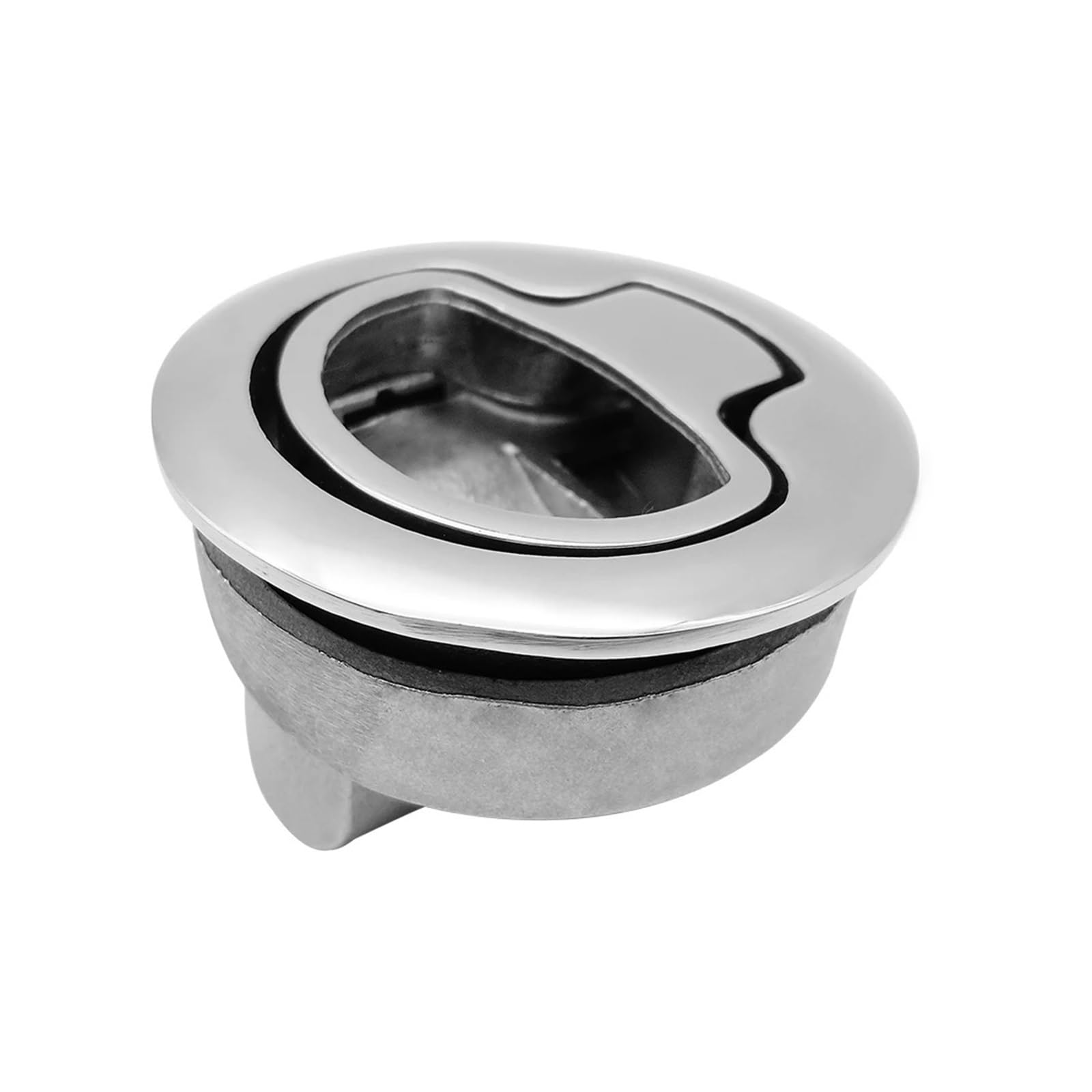 62mm 2 "Barca Turning Lock In Acciaio Inox 316 Marine Hatch Latch Maniglia di Sollevamento Flush Pull Locker Accessori for Barche Hardware