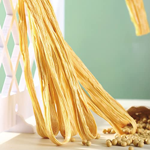 All Natural Dried soy Bean Curd，Dried Bean Curd Sticks Tofu Stick Dried Beancurd Sticks (5.82oz/165g) Used to Make Stir-fry, Hot Pot, or Cold Dishes, Asian Handmade Dried Tofu Skin - Thumbnail 5