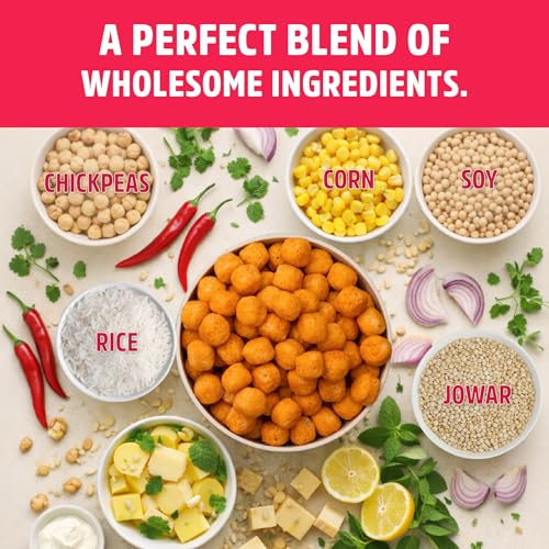 Image of Taali Jowar & Protein Puffs | 60 gm (Pack of 18) | Smoky Barbeque | Healthy Roasted Tasty Snacks, Ready to eat | 100% Veg., Gluten free products, No Cholesterol, No Trans-Fat