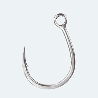 LONEDIABLO Single Lure Hook | 2-Pack | 3X | Saltwater Ultra-Antirust Coating | Hand Ground Point | Popping Trolling Stickbaits