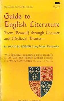 Paperback Guide to English Literature from Beowulf Through Chaucer and Medieval Drama (College Outline) Book