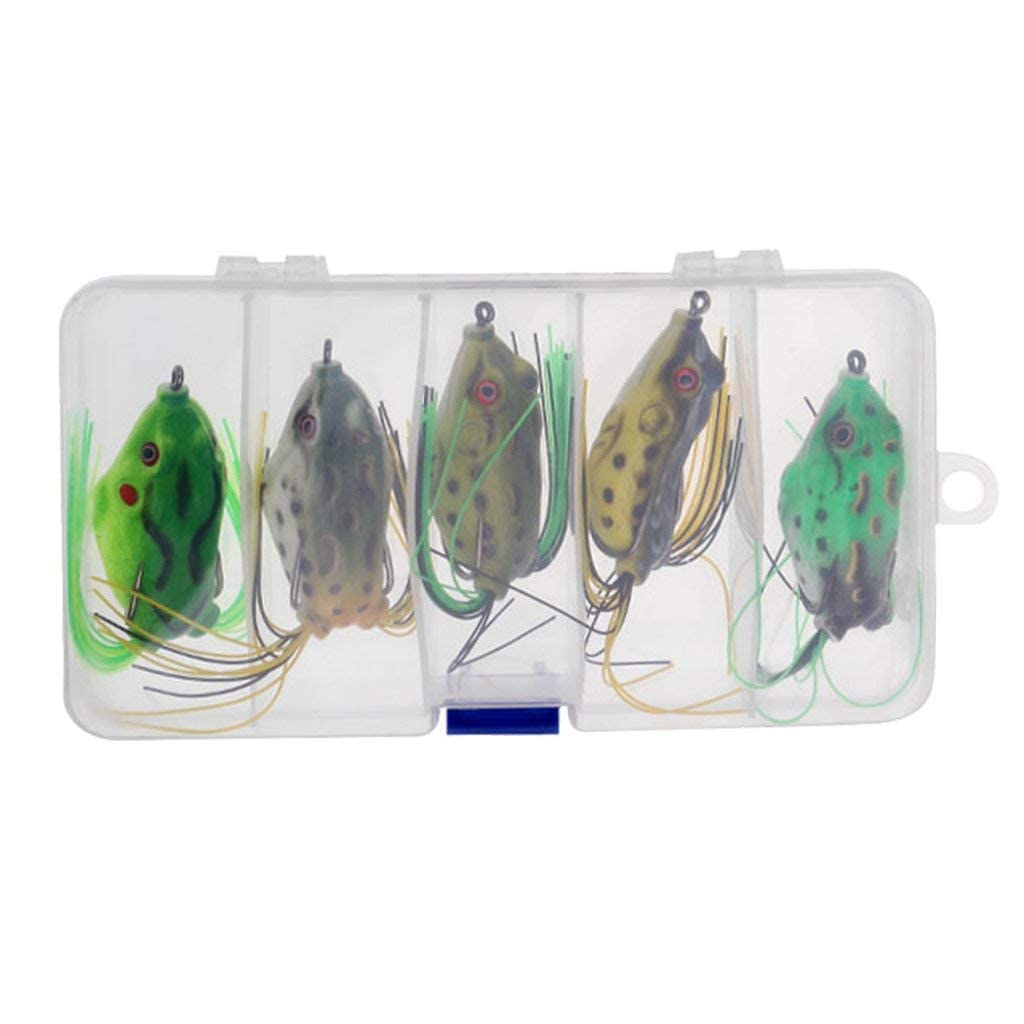 WildCard IndiaWildCard India Hollow Frog Lure Snakehead Lures Topwater Fishing Bait Soft Bass Crankbait