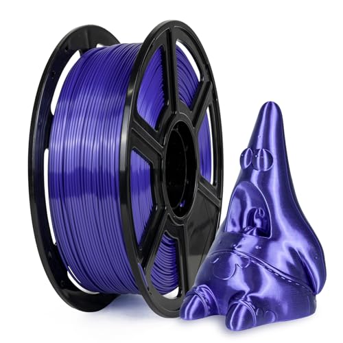 Flashforge PLA Silk 1.75mm 3D Printer Filaments Silk PLA (Blue, 1kg)