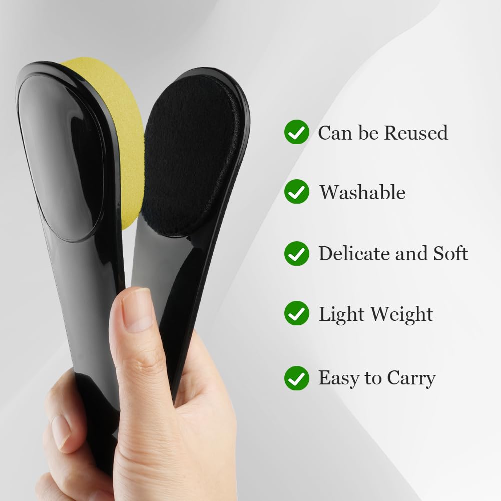 LOPHE Tanning Back Applicator, Applicateur Dos Autobronzant, Applicateur de lotion à manche, Applicateur arrière pour Le Dos des Femmes et hommes, les Zones Difficiles,Jaune